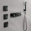Système de douche complet Waterfall Rain avec valve brute