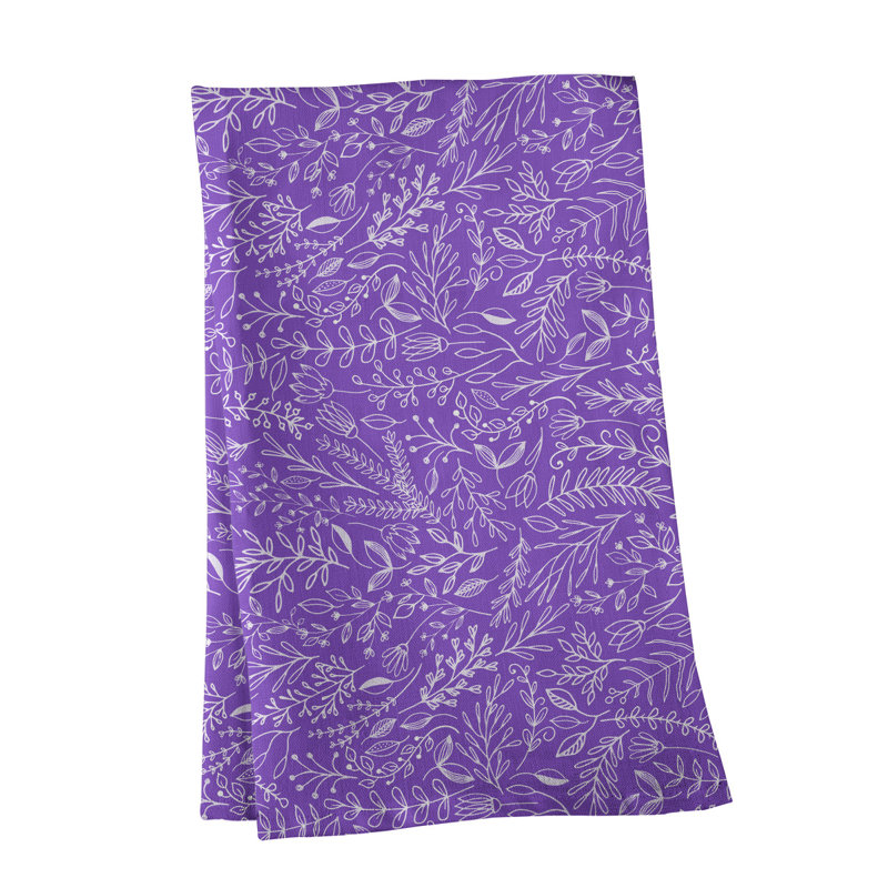Mcguigan Tea Towel Kitchen Towel, Poly Twill, Purple