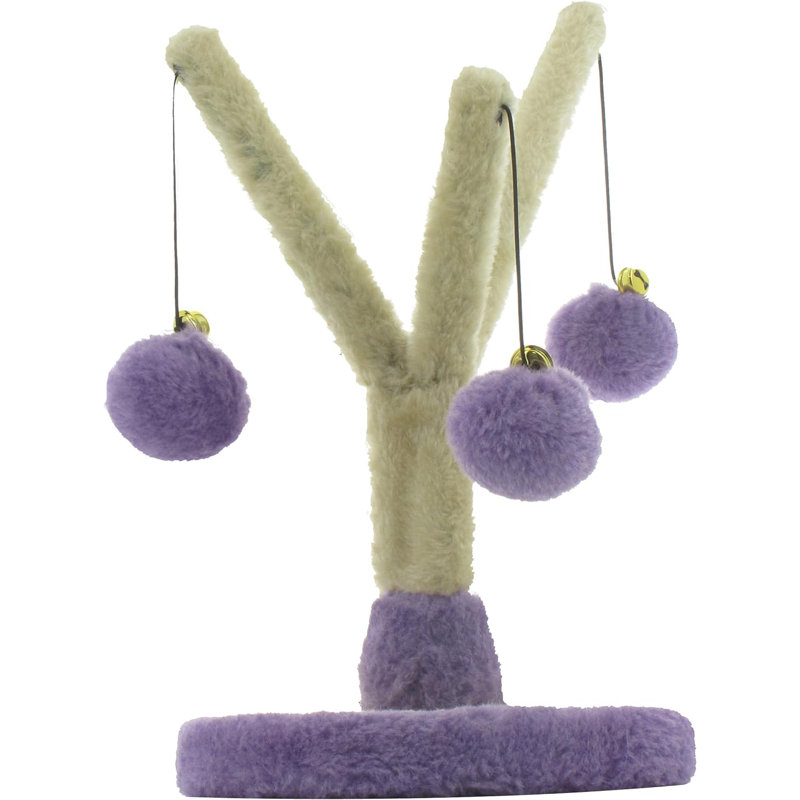 Plush Cat Tree Activity Center and Scratching Post
