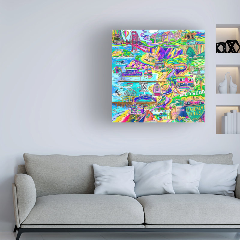 Art sur toile Jess Stempel, H 14 po x l 14 po