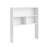 Yak About It® Double Shelf - College Desk Bookshelf Dorm Hutch - White-126433187