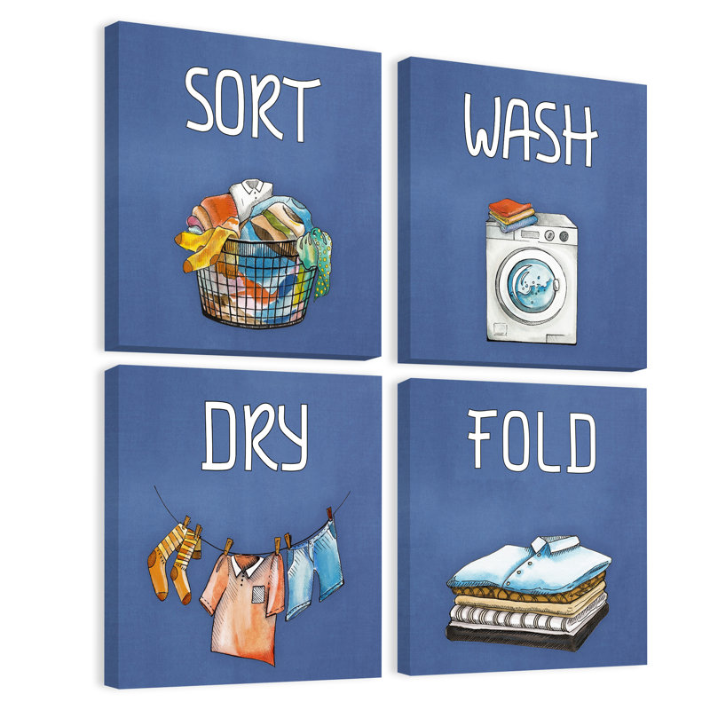 Tri, lavage, séchage et pliage
