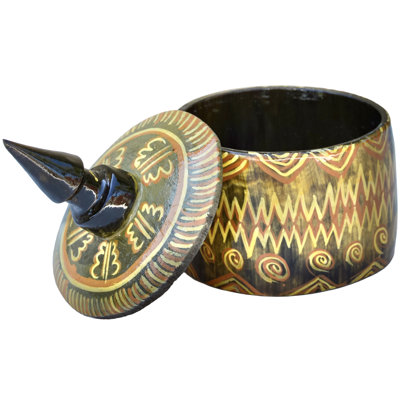 Natural Horn Decorative Bowl