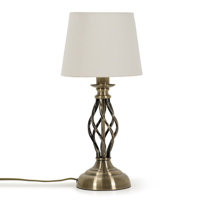 Adilyne Metal Table Lamp, Antique Brass