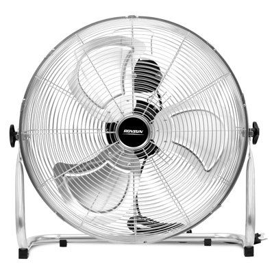 18 In. 3-Speed Silver Indoor/Outdoor Portable Fan