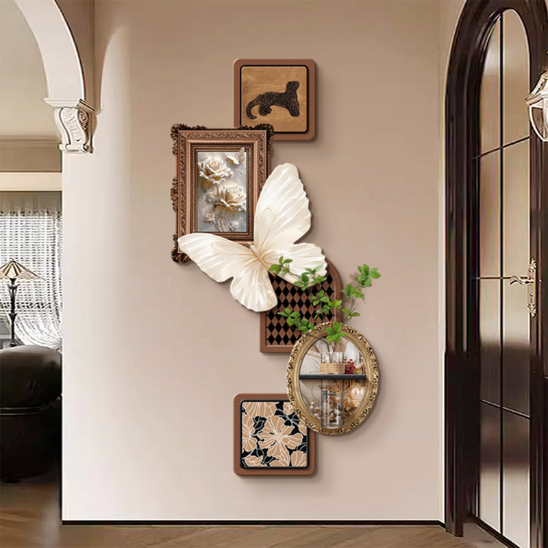 Art mural grès forme libre, H 62,99 po x l 31,5 po x P 1,97 po