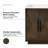 OVE Decors Hale 60 In. Double Sink Freestanding Aged Oak Bathroom Vanity With Engineered Marble Top-121369924