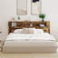 Solid Wood Emperor (7') Bookcase Headboard