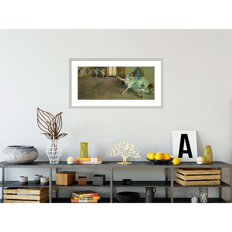 «Avant le ballet» par Edgar Degas, impression giclée sur cadre, H 22,13 po x l 41,5 po