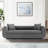 Yussef 90.94'' Velvet Round Arm Sofa-1461882996