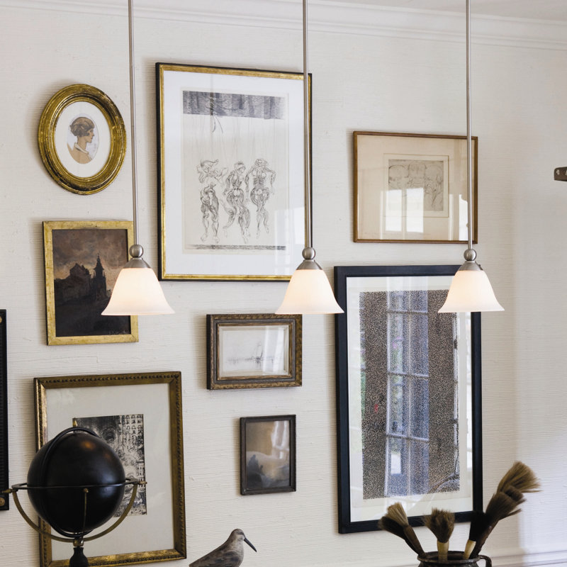 Bolla 1 - Light Single cone Pendant, Olde Bronze, MED