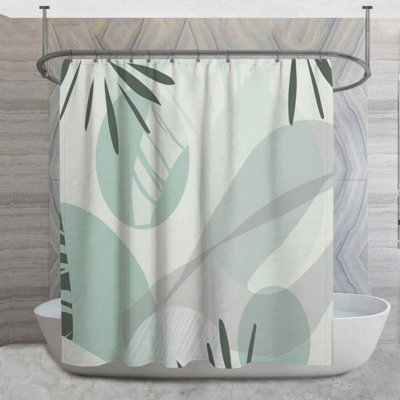 Rideau de douche Tropical
