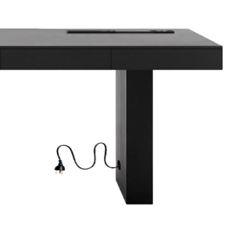 Bureau, salle d'étude, ordinateur personnel, bureau, H 29,53 po x l 62,99 po x P 27,56 po