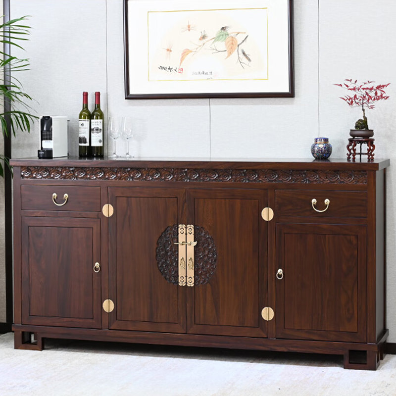 Chinese-style retro minimalist high-end sideboard