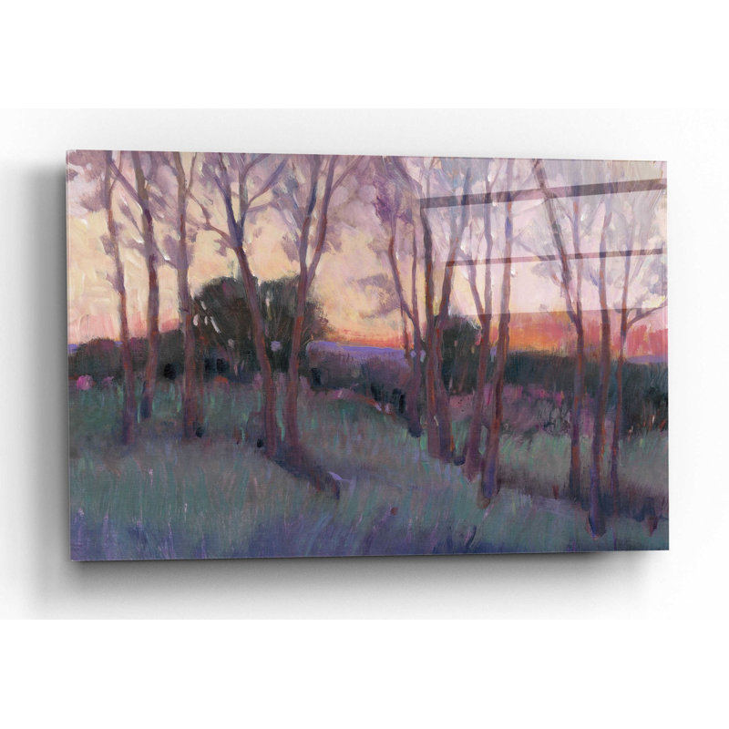 «Morning Light II» par Tim O'Toole, art mural en verre acrylique, H 12 po x l 16 po x P 0,13 po