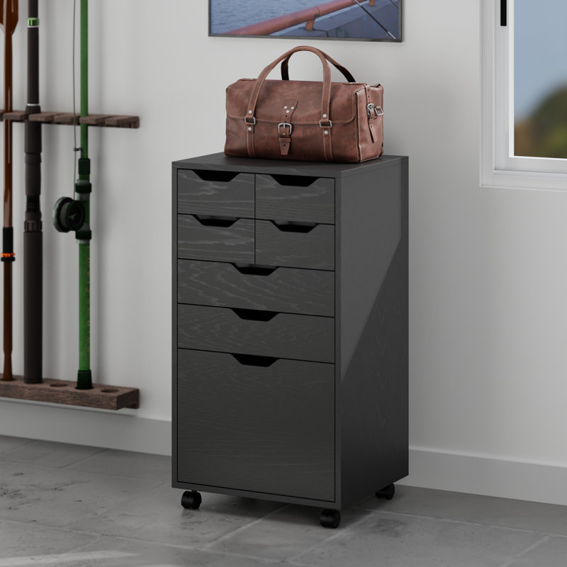 Grande armoire mobile Halifax Halifax, Noir