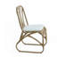 Chaises de salle à manger d'extérieur en osier avec coussin lavable PE-407569777