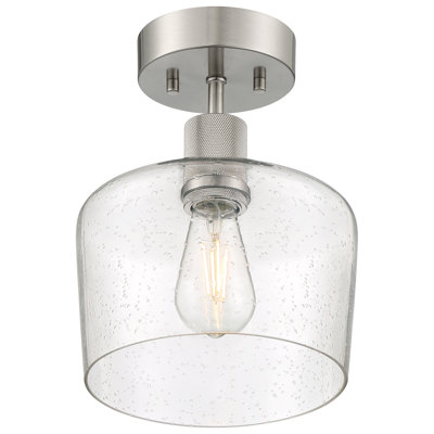 Southglenn Glass Semi Flush Mount