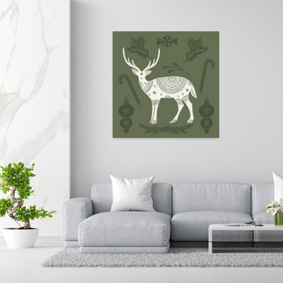 Contemporary Holiday Form X With Christmas Cream Art