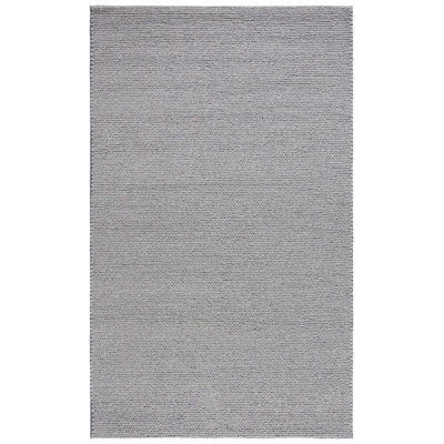 Ginseng Hand-Woven Flatweave Steel Area Rug
