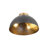 Felix 3-Light Flush Mount in Modern Brass-1997337451