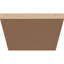 Queue de chevron Concord Woodgrain TimberThane, brun clair apprêté-88142083