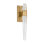 Sean Lavin Lassell 2-light single wall sconce in polished nickel finish with crystal shades