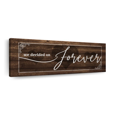 Forever Love, typographie