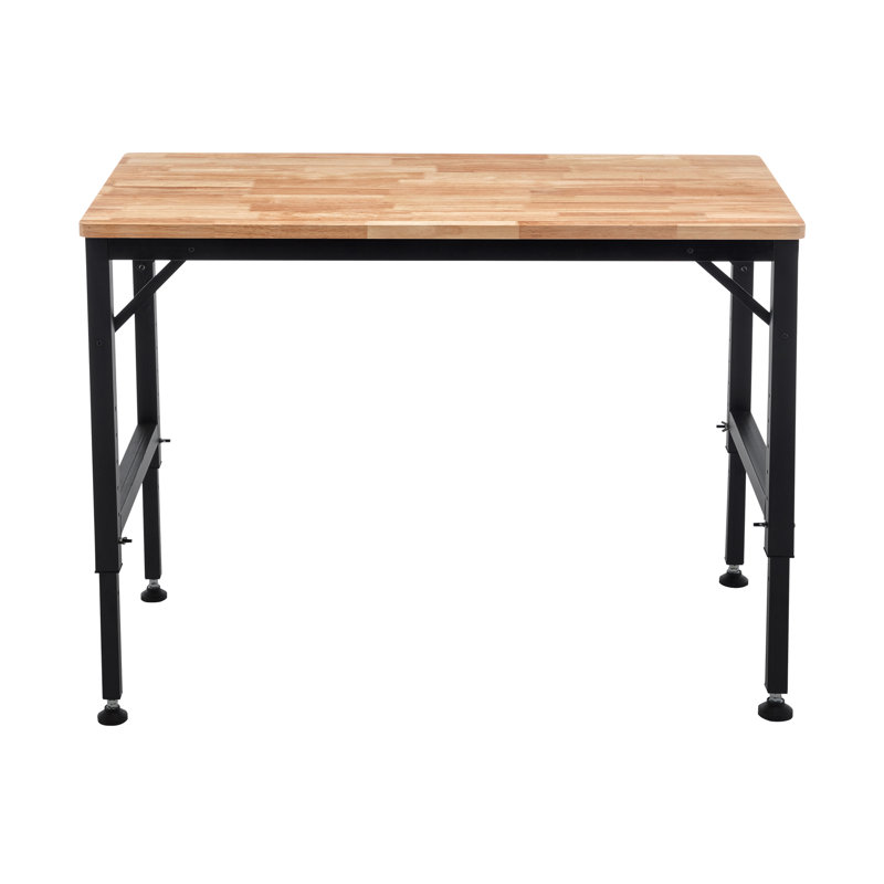 48" Heavy-Duty Adjustable Workbench For Garage