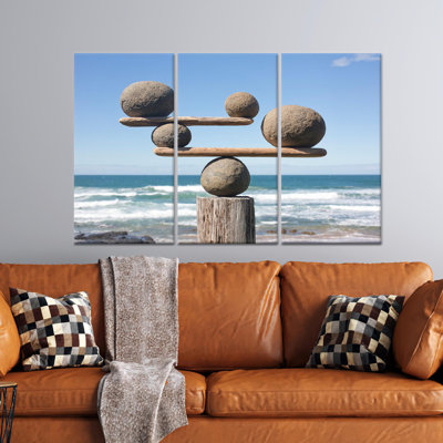 Elegant Modern Office Decor: Printed Canvas Wall Art,3P Wrapped Canvas