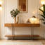 Console Mid-Century en bois de frêne-1023865228