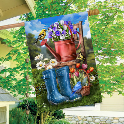 Drapeau «In The Spring Garden House»