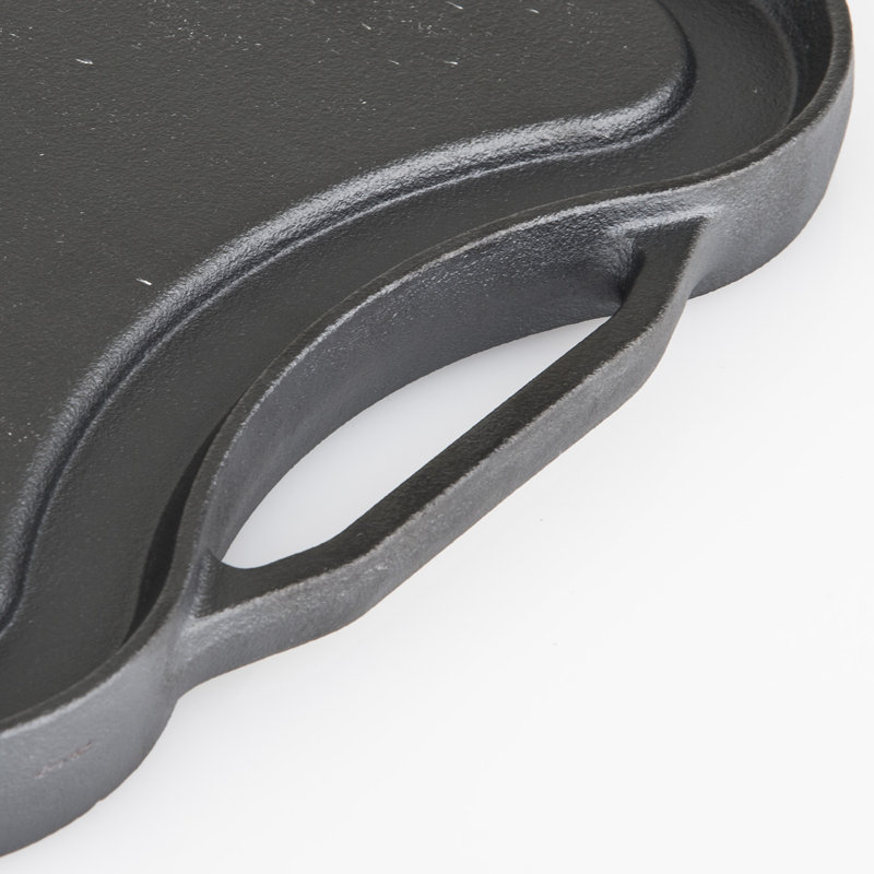 Viking 20-Inch Black Cast Iron Reversible Grill Griddle