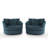 Ultra Plush Faux Rabbit Fur Oversized Swivel Barrel Chair with Three Pillows-1100356185