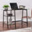 Versatile Metal and Glass Sawhorse Desk for Efficient Workspaces
