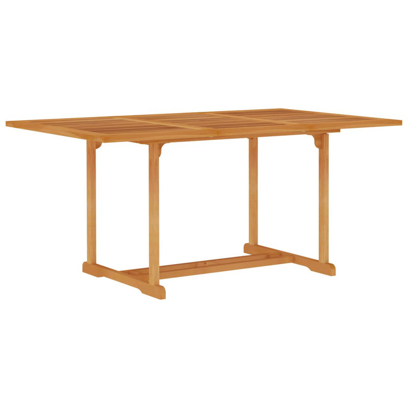 Kajus Wooden Coffee Table, 59.1" x 35.4" x 29.5"