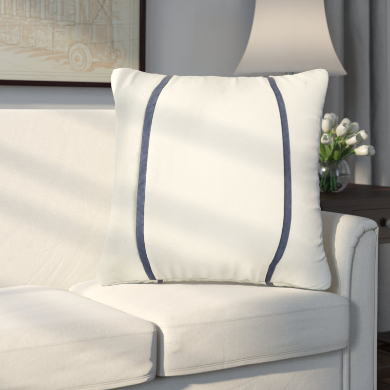 Sansa Outdoor Square Pillow Cover & Insert, 22" x 22"