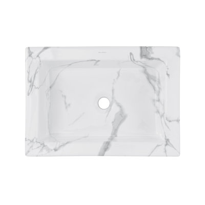 Voltaire 22" Ceramic Vessel Bathroom Sink
