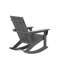 Chaise berçante d'extérieur en plastique Joubert-83397866