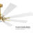 Deallen 72'' Ceiling Fan with LED Lights-1249957704
