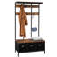 Anamaris 100 cm W Hall Tree with Storage Bench and Shoe Storage