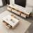 Modern simple rock plate coffee table TV cabinet
