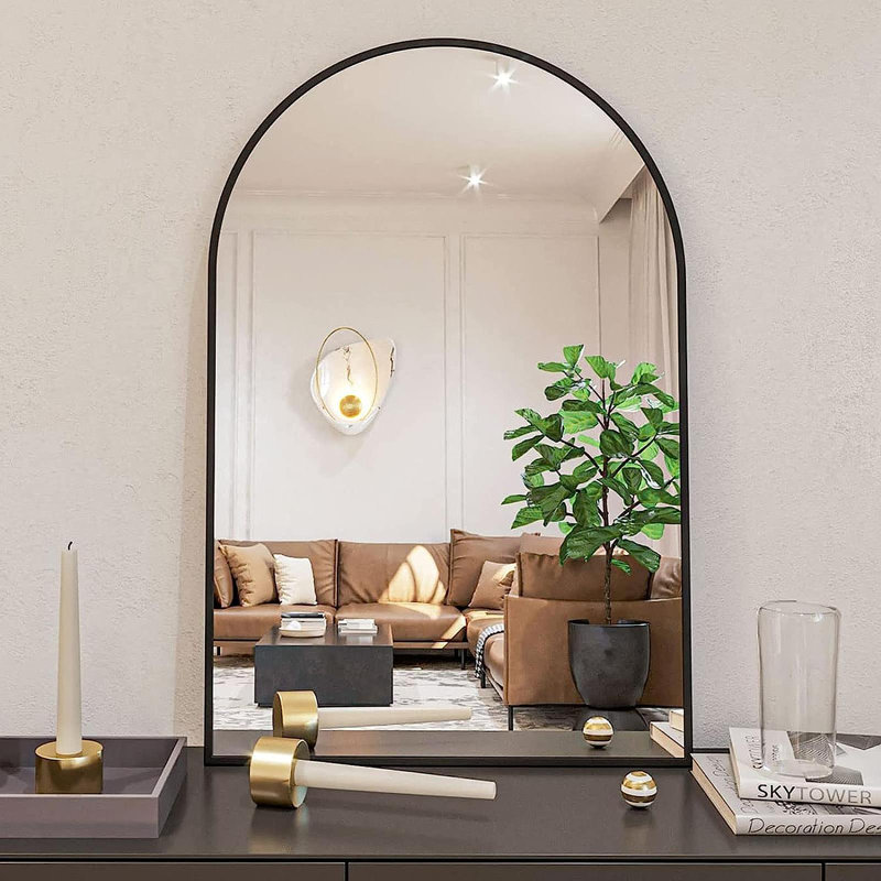 Miroir de salle de bain 24 po x 36 po, Noir