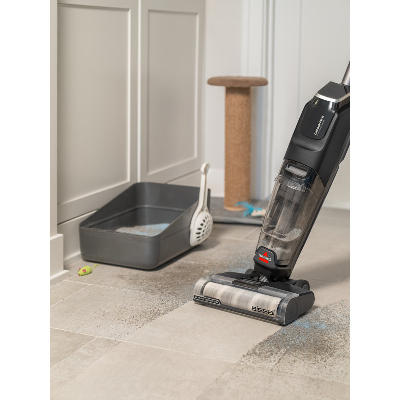 Cordless Black Pet Hair Bagless Vacuum Cleaner with Washable Filter