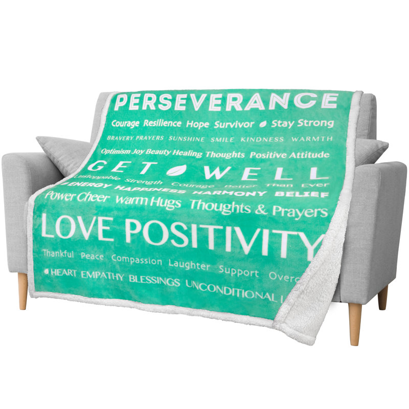 Hand Woven Throw Blanket, Green