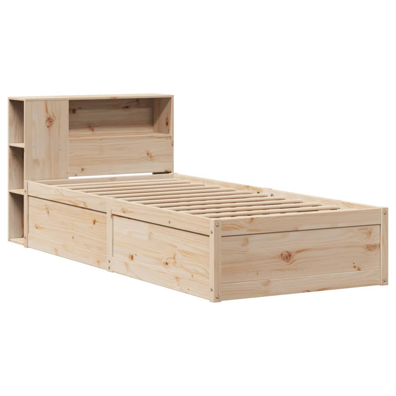 Tavon Solid Wood Storage Bed
