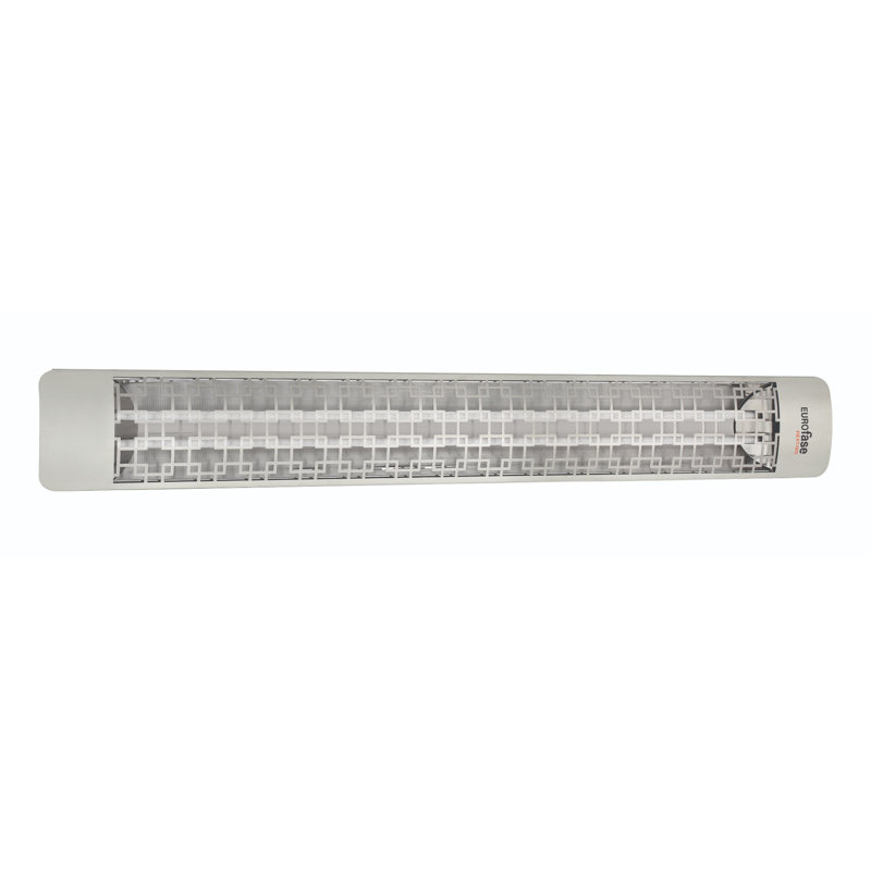     Eurofase Dual Element 61 Inch 6000 Watt Electric 277V Patio Heater, Stainless Steel