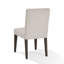 Meria Upholstered Parsons Chair in Beige