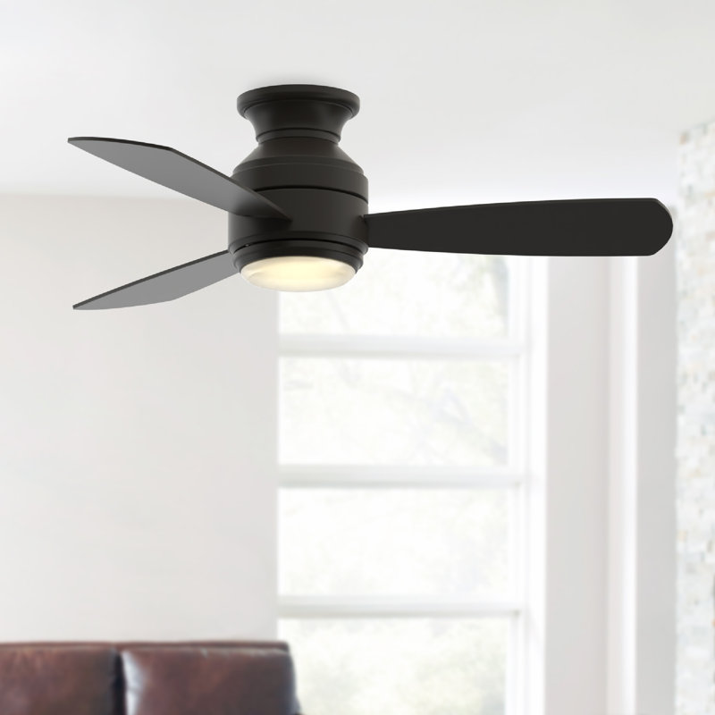 Lasky 44'' Ceiling Fan with LED Lights, Aged Bronze