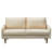 UPHOLSTERED SOFA - BEIGE
